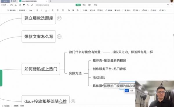 张越短视频陪跑训练营，视频+直播双赛道实操课 价值2980元-3