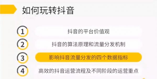 抖音&快手短视频运营与直播变现体系课，自媒体带货培训-2