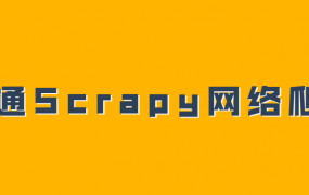 精通Scrapy网络爬虫系列视频课程
