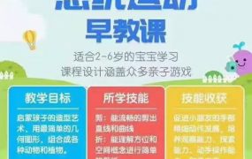 感统运动早教课适合2-6岁宝宝