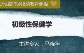 性咨询师性治疗师《咨询中的性》性生理性心理远程培训视频+课件
