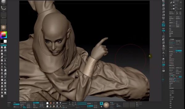 CG教程：黑老道ZBrush造型艺术与渲染进阶研修班，进阶培训(53G) 价值3800元-2