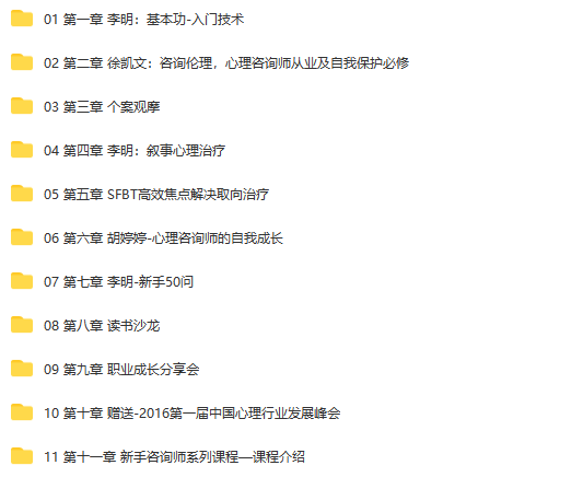 心理咨询师技能提升训练营-(包含个案、叙事、SFBT、咨询伦理等)-1 心理咨询师技能提升训练营-(包含个案、叙事、SFBT、咨询伦理等)-1
