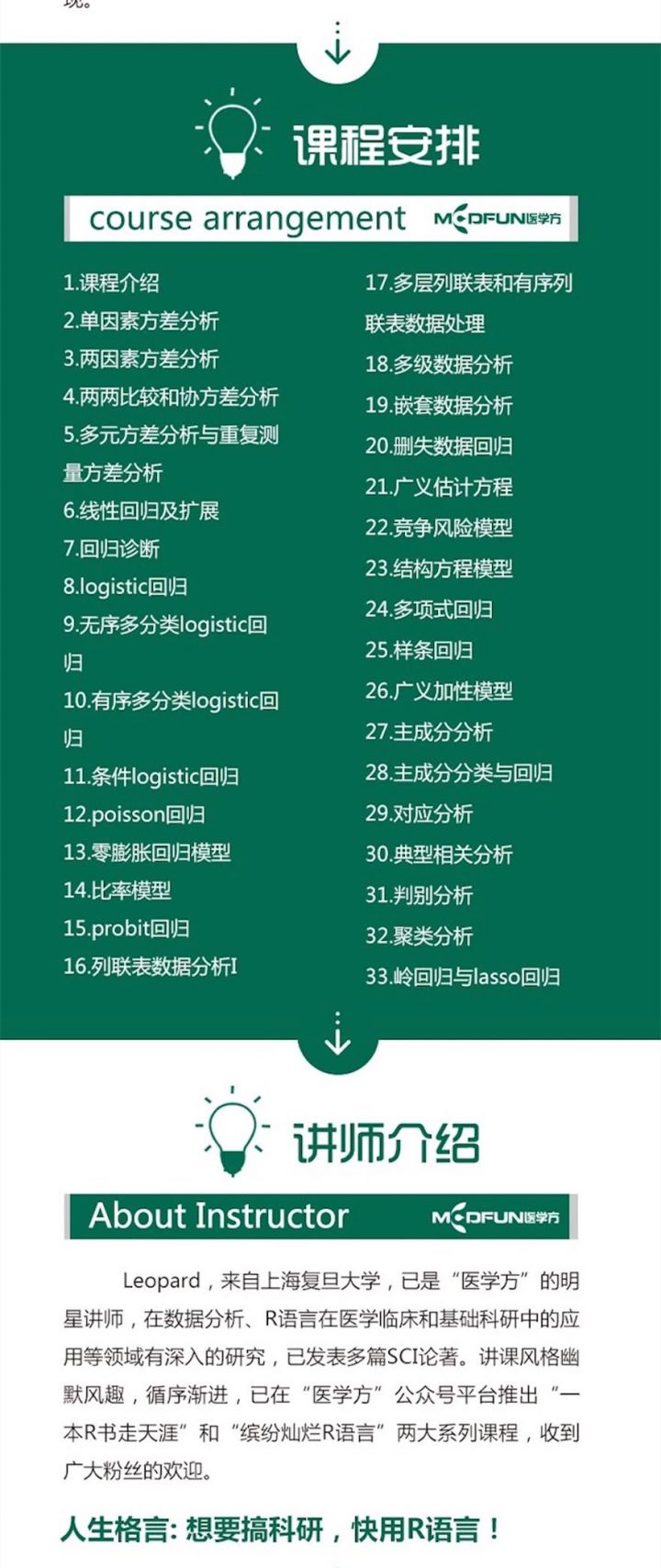R语言与高级医学统计学-2 R语言与高级医学统计学-2