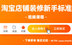 淘宝拼多多店铺装修美工ps新手教程