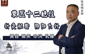 张洪瑞 蒙医十二绝技特训营 完整视频+讲义