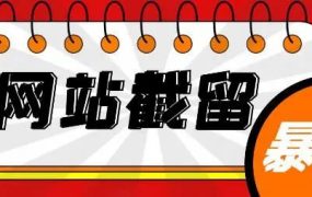 网站截流项目：自动化快速、长久赚钱，实战3天即可躺赚400+每天