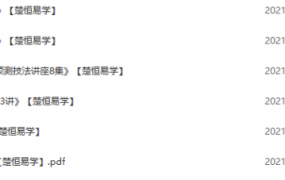 廖墨香周易预测入门+六爻+现代经济技法视頻教呈素材服务