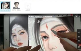 皮埃尔ipad团练课美型人物头像完结