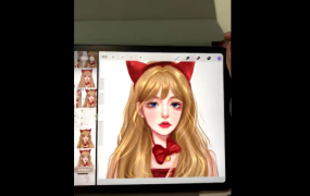 2021年1月画仙儿妮妮ipad插画课【画质高清有笔刷】