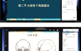tiye鸭鸭ipad插画课，头像特训基础班