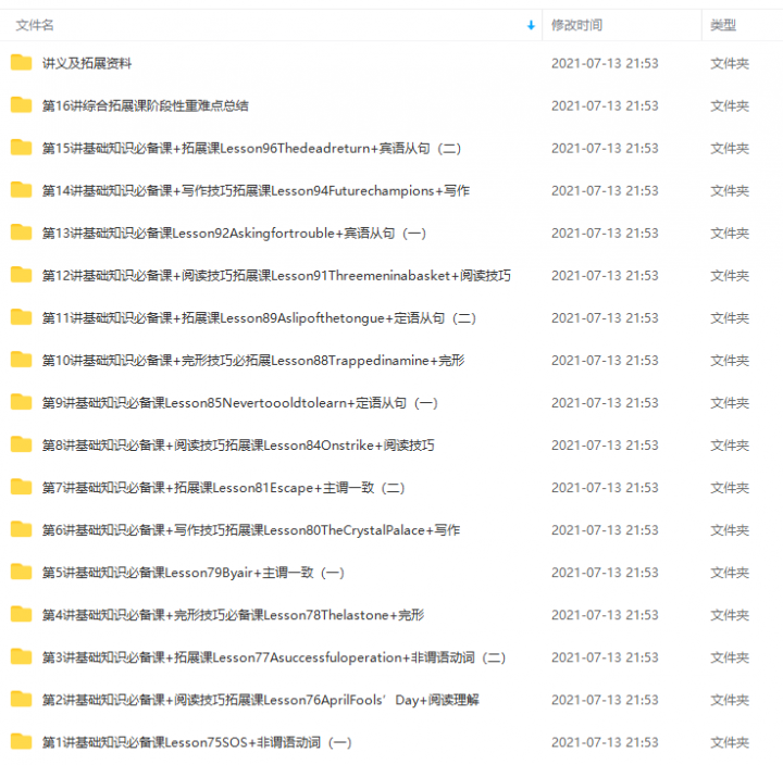 2021春 初二英语直播勤学班(全国版)刘飞飞-1 2021春 初二英语直播勤学班(全国版)刘飞飞-1