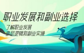 村西边老王：职业发展和副业选择，主业与副业规划 价值399元