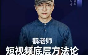 鹤老师短视频底层方法论,方法之下还有方法价值