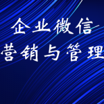 赵睿·企业微信营销管理实操全攻略