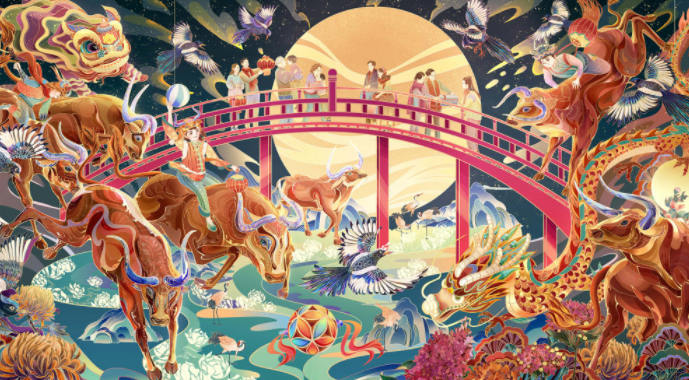 李耀辉国潮插画系统课第3期2022年旁听班