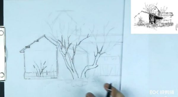 速写入门课，趣味学素描绘画视频+素材 价值1800元-3