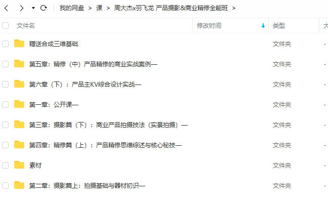 周大杰商业精修&产品摄影全能班2022年1月结课-2