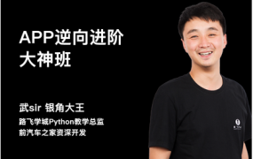 路飞学城python爬虫教程+APP逆向班编程自学全套爬虫视频培训课程  Python爬虫小白快速进阶大神