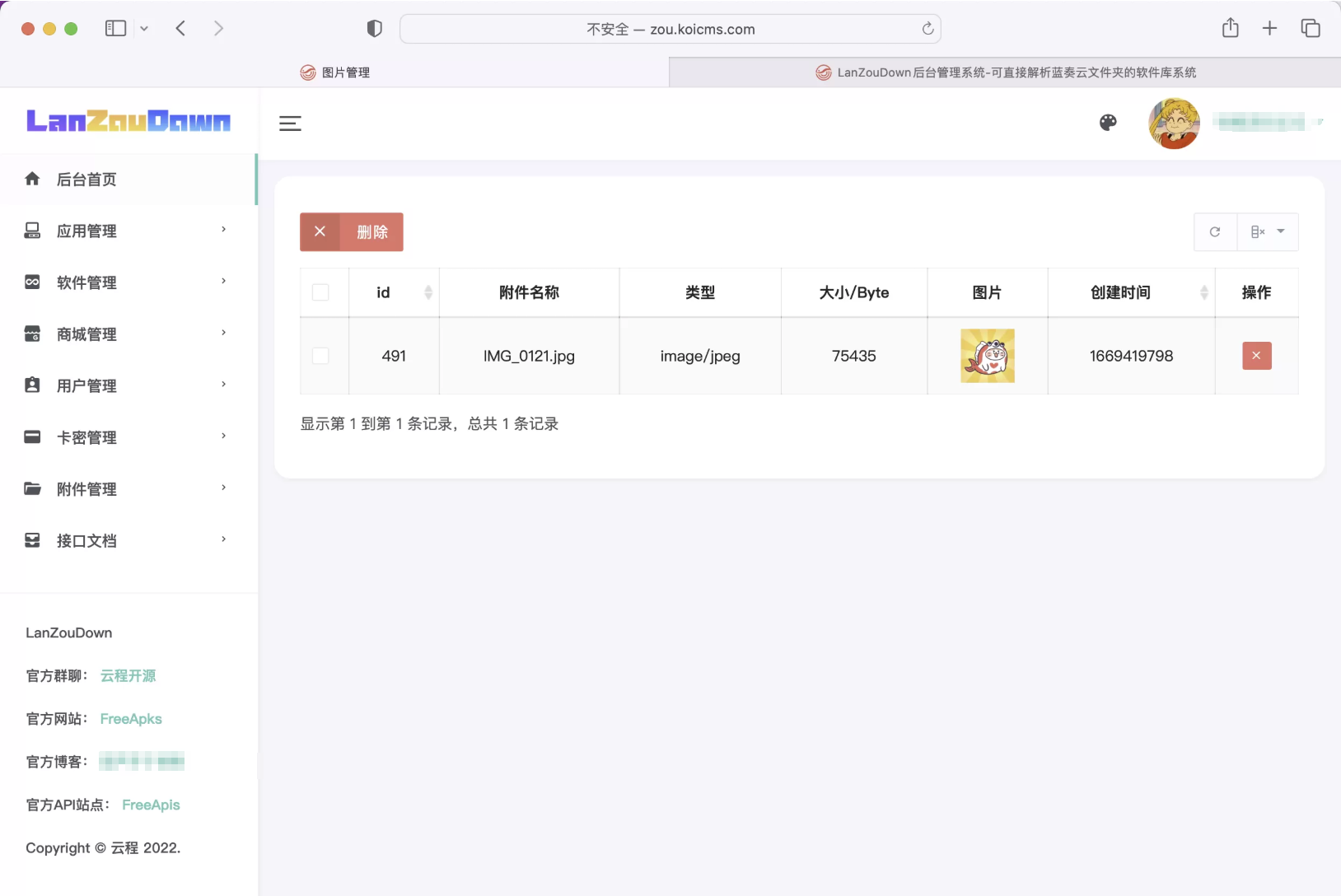 蓝奏云软件库源码分享下载-6