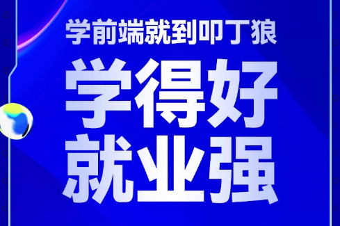 叩丁狼2022新版Web前端教程，H5工程师视频培训+课件(84G)