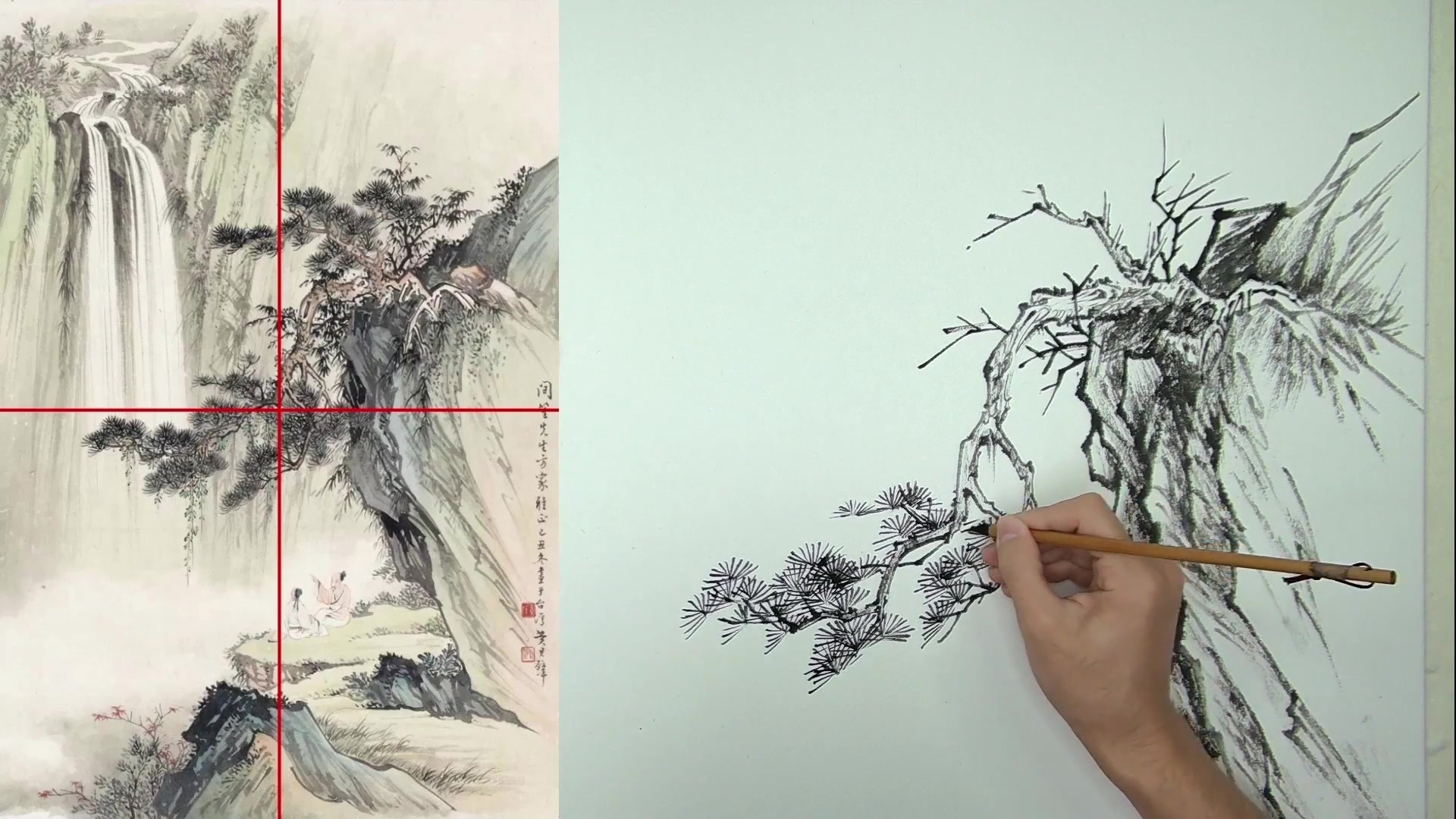 一朵云山水绘画2023年