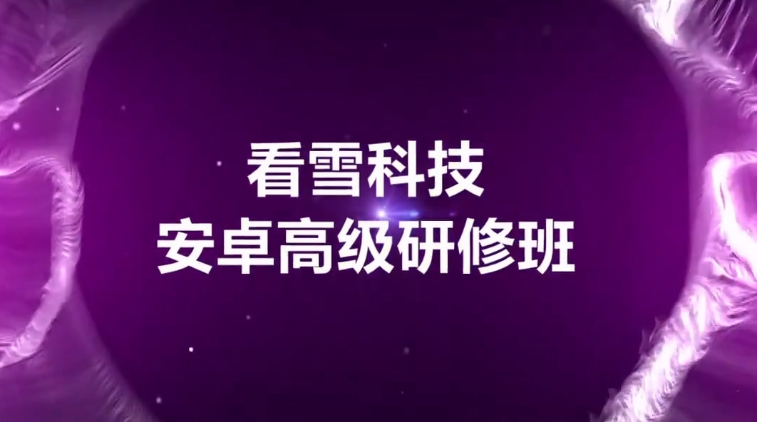 《安卓高级研修班(网课)》月薪三万计划