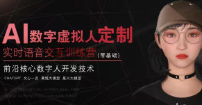 火星一郎AI虚拟数字人（智能体）UE5实时语音交互教程