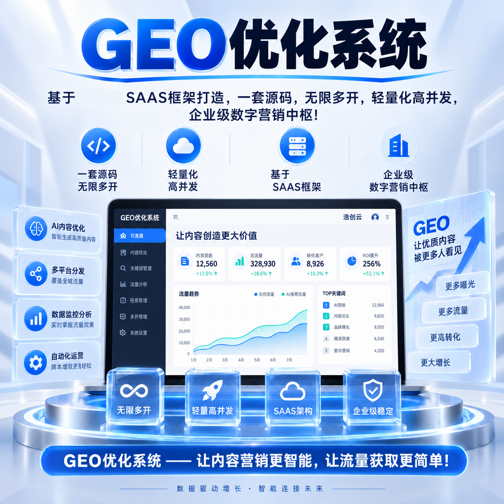 GEO优化系统源码AIGEO优化系统源码